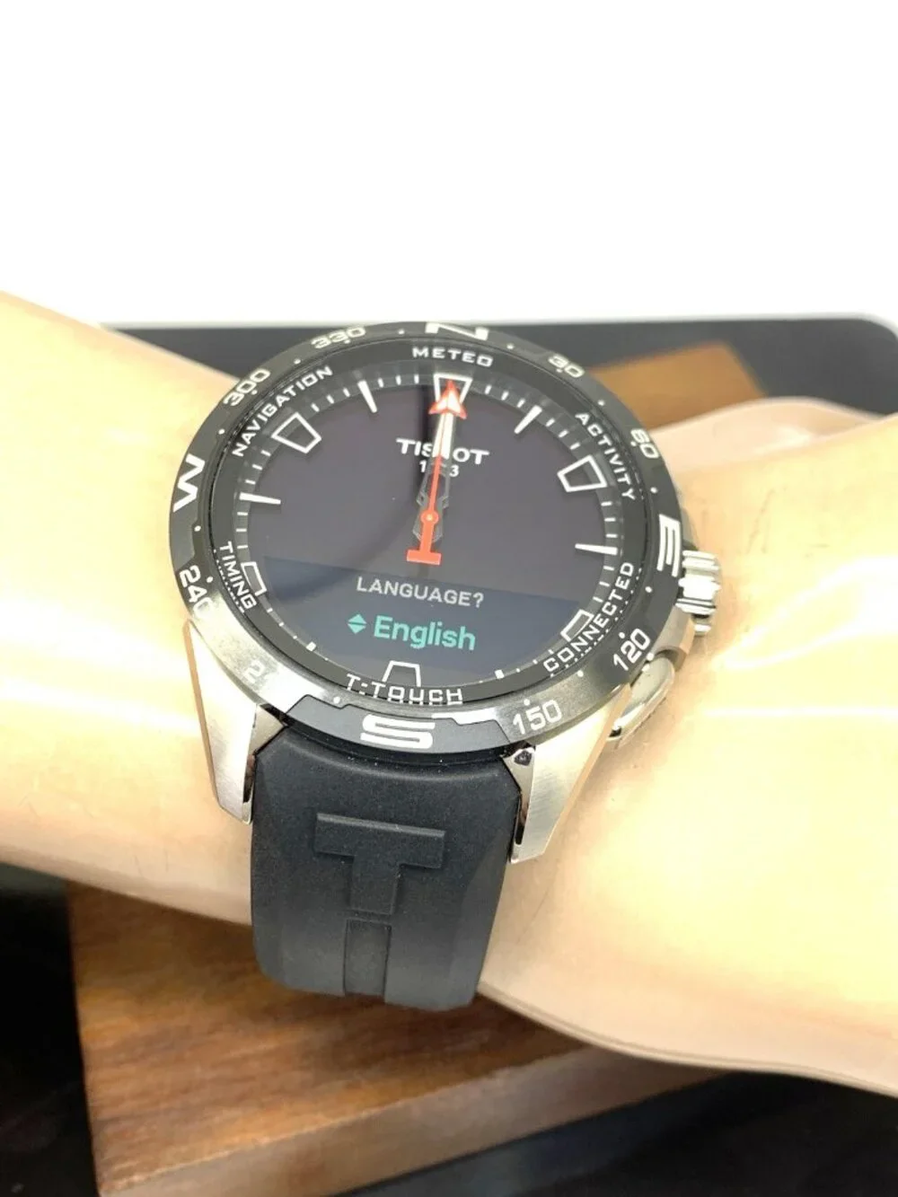 Tissot T-Touch Connect Solar Men's Watch Titanium Case 47.5mm T1214204405100